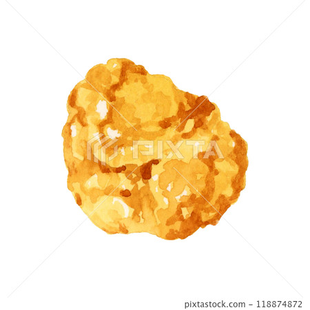 炸雞手繪水彩插畫素材烹飪與食物 炸雞手繪水彩插畫素材烹飪與食物 118874872