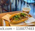 美味的三明治 118877483