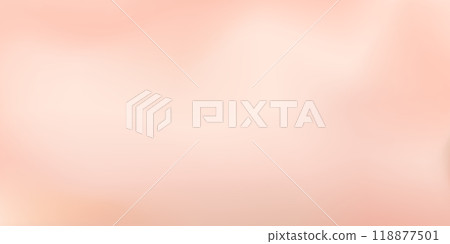 Abstract vector background in light ivory color. Cream neutral gradient. Beige backdrop 118877501