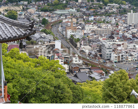 Scenery seen from Senkoji Park 118877861