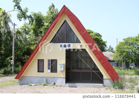 Higashimori Station JR Higashimori Station Higashimori Higashi-mori N63 Hakodate Main Line Sunahara Branch Line 118878441