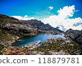 Laguna Pintada at Paramo Santurban near Bucaramanga in Santander, Colombia 118879781