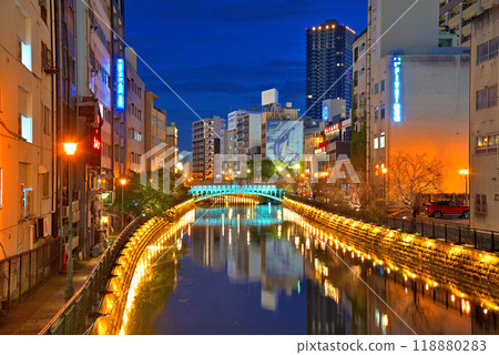 [愛知縣] 名古屋市容 堀川夜景 118880283