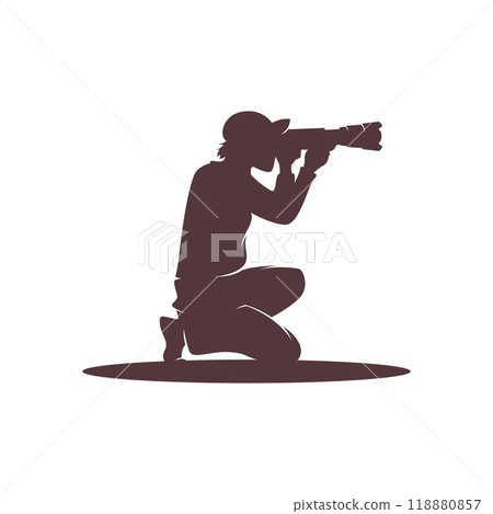 Camera icon logo design Camera icon logo design 118880857