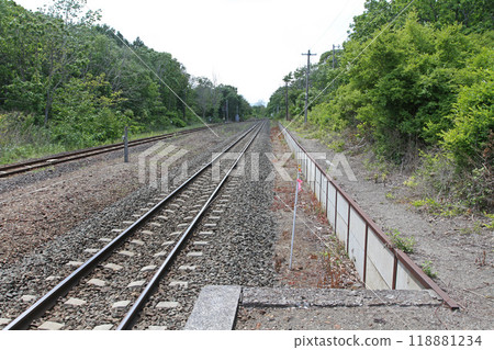 角間站 JR 角間站 角間站 N65 函館本線 砂原支線 118881234