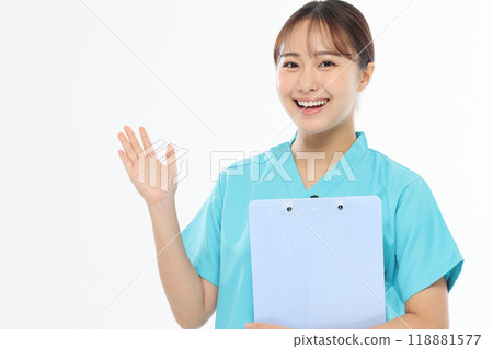 有醫療記錄的護士 118881577
