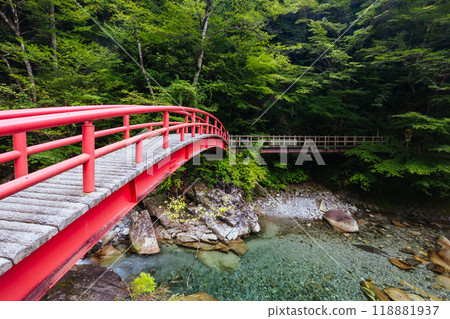 Ryujin Falls in Nakatsugawa City Japan 118881937