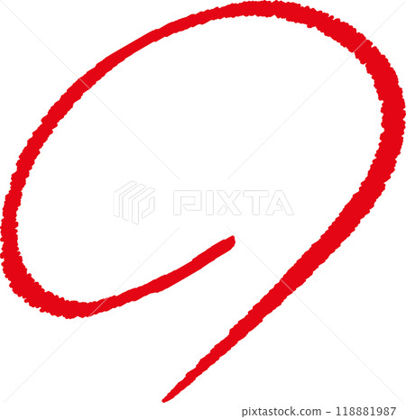 手繪紅圈評分測試 118881987