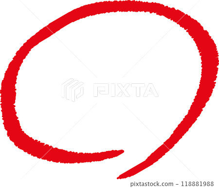 手繪紅圈評分測試 118881988