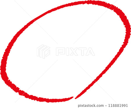 手繪紅圈評分測試 手繪紅圈評分測試 118881991