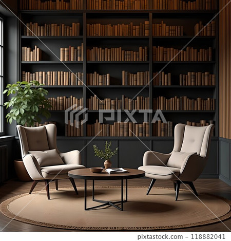 A relaxed conversation room A relaxed conversation room 118882041