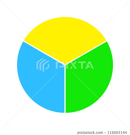 Simple triangular circle - Simple design elements in three types and categories Simple triangular circle - Simple design elements in three types and categories 118883144
