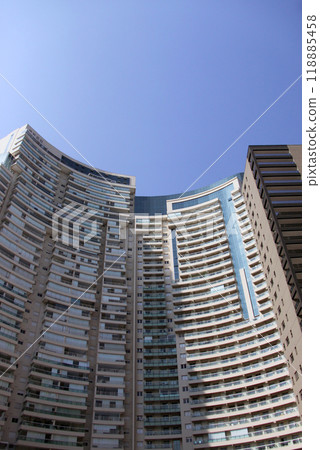 Sao Paulo Building and Blue Sky Brazil Sao Paulo Building and Blue Sky Brazil 118885458