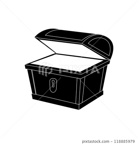 Treasure Chest Icon Design Treasure Chest Icon Design 118885979