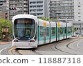 Hiroshima Electric Railway Tram 65 5100 Series No. 5102 Enkobashi-cho to Matoba-cho Discontinued section 118887318