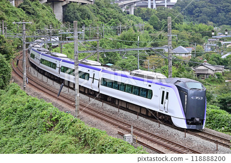 Chuo Line Takao-Sagamiko JR East E353 series S118 formation (Matsumoto) Azusa Kaiji Chuo Line Takao-Sagamiko JR East E353 series S118 formation (Matsumoto) Azusa Kaiji 118888200