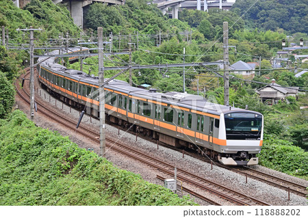 中央幹線高尾相模湖 JR 東日本 E233 系列 0 系列 H43 編組（豐田） 118888202