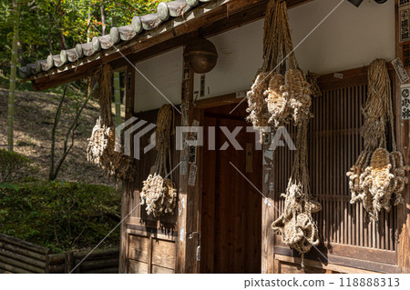 Japan edo era ninja sandal 118888313