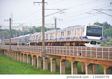 常盤線 高濱神立 JR東日本 E531系 K405編組（勝田） 118888739