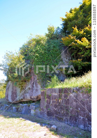苗木城遺址 禦朱院遺址 118888897