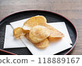 Sweet potato chips 118889167