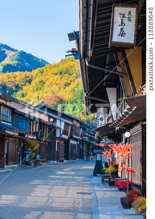 Nara Inui in autumn Nara Inui in autumn 118889648