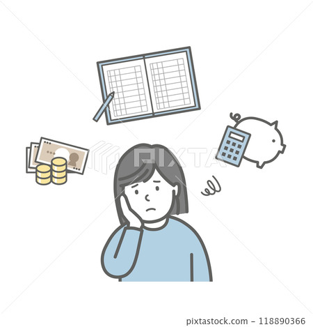 婦女患有家庭收入 118890366