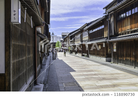 東茶屋街的夏日景色 東茶屋街的夏日景色 118890730