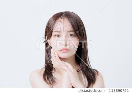 Basic beauty of Korean makeup Basic beauty of Korean makeup 118890751