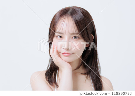 Basic beauty of Korean makeup Basic beauty of Korean makeup 118890753