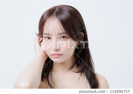 Basic beauty of Korean makeup Basic beauty of Korean makeup 118890757