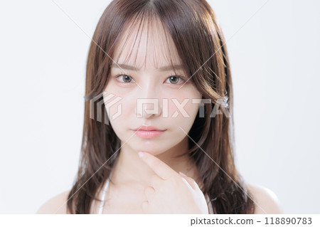 Basic beauty of Korean makeup Basic beauty of Korean makeup 118890783