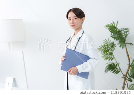 Female doctor Female doctor 118891955