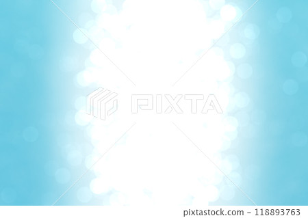 淺藍色漸層閃閃發光的冬季和夏季影像 118893763