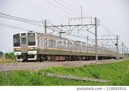 高崎線 岡部本所 JR 東日本 211 系列 C15 編組（高崎） 118893818