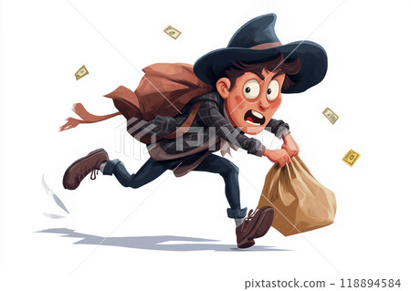 小偷形象 118894584