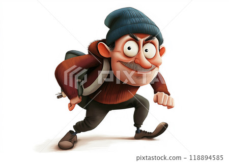 小偷形象 118894585