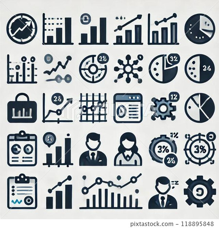 Image of various graphs 118895848