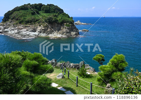 從守衛花園看到的大島 從守衛花園看到的大島 118896136