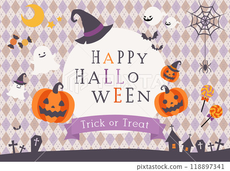 萬聖節設計模板_Argyle 萬聖節設計模板_Argyle 118897341