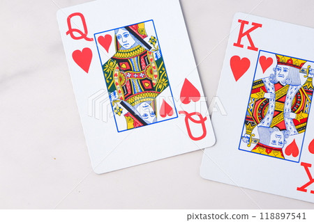 撲克牌（國王牌和王后牌） 118897541