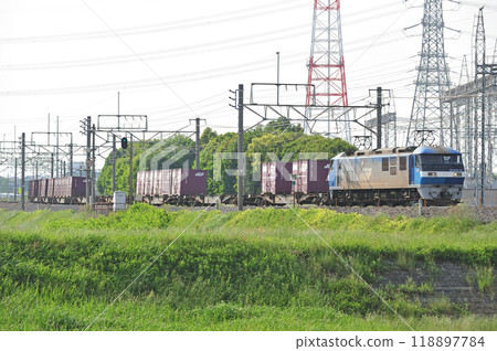 Takasaki Line Honjo - Okabe JR Freight EF210-10 (Okayama) 118897784