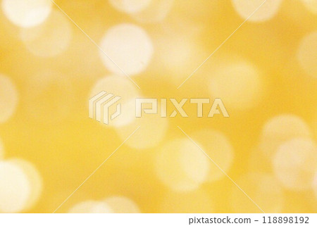 Yellow bokeh background material 118898192