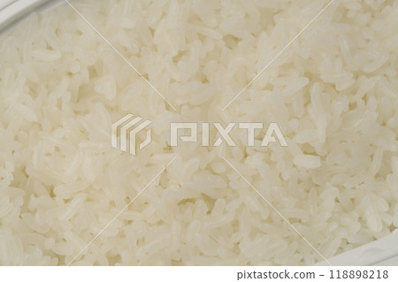 Instant rice, packaged rice 118898218