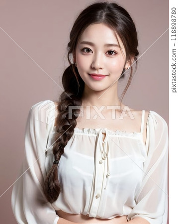 休閒美女模特兒女模特兒美女 118898780