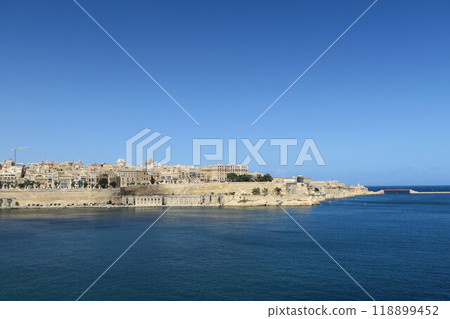 View of Valletta Old Town from Fort St. Angelo View of Valletta Old Town from Fort St. Angelo 118899452
