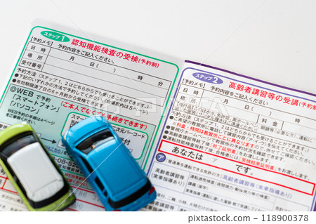 老年人駕駛執照更新、癡呆症測試、老年人培訓 118900378
