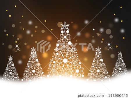 聖誕樹背景 118900445