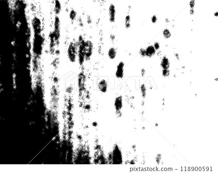 Black and white grunge. Distress overlay texture. Abstract surface dust and rough dirty wall background concept. Distress illustration simply place over object to create grunge effect. Vector EPS10. 118900591