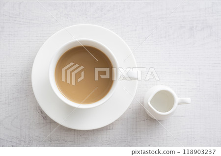 Coffee with cream 118903237
